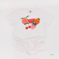 Group of Smiley Fruit - Comfort Colors Tee