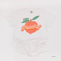 Just Peachy - Comfort Colors Tee