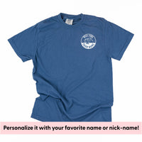Reel Cool (Custom Name) pocket size - Personalize It! - Comfort Colors Tee