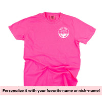 Reel Cool (Custom Name) pocket size - Personalize It! - Comfort Colors Tee