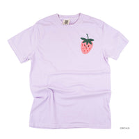 Pocket Fruit - Group of Smiley Fruit (pf&b) - Comfort Colors Tee