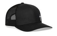 Side Cross Trucker Hat  |  Christian Snapback