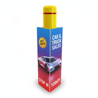 Single Bollard Wrap - Dealership
