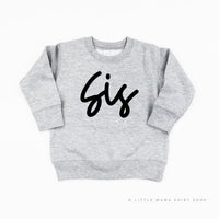 Sis (Cursive) - Child Sweater