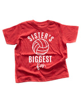 Sister's Biggest Fan - (Choose Your Sport) - Child STAR Tee