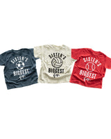Sister's Biggest Fan - (Choose Your Sport) - Child STAR Tee