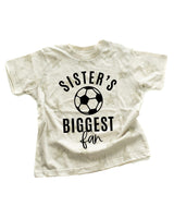 Sister's Biggest Fan - (Choose Your Sport) - Child STAR Tee