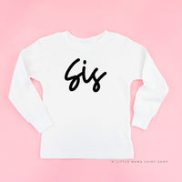 Sis (Cursive) - Child Long Sleeve Tee