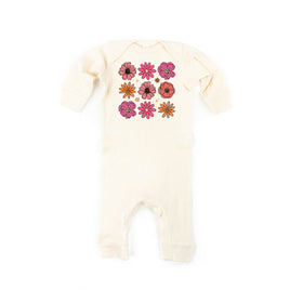 3x3 Spring Flowers - Baby Sleeper