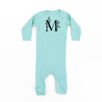 Floral Initials - Baby Sleeper