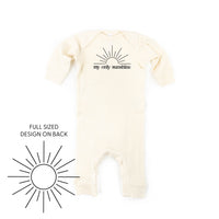 My Only Sunshine w/ Full Sun on Back - Baby Sleeper