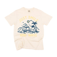 Smile And Wave - Comfort Colors Tee