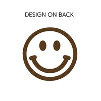 MOM x3 (Smiley Face) w/ Small Smiley Face on Back - Unisex Tee