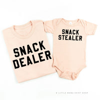 Snack Dealer / Snack Stealer - Set of 2 Tees