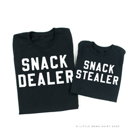 Snack Dealer / Snack Stealer - Set of 2 Tees