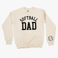 Softball Dad (wd) - BASIC Fleece