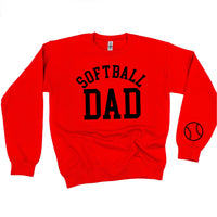 Softball Dad (wd) - BASIC Fleece