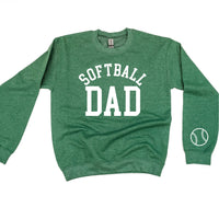 Softball Dad (wd) - BASIC Fleece