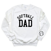 Softball Dad (wd) - BASIC Fleece