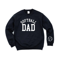 Softball Dad (wd) - BASIC Fleece