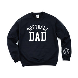 Softball Dad (wd) - BASIC Fleece