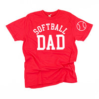 Softball Dad (sd) - Comfort Colors Tee