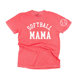 Softball Mama (sd) - Comfort Colors Tee