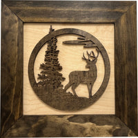 Buck In Nature Gun Safe Shelf - Gun Concealment Furniture - Hidden Gun Safe for Discrete Firearm Storage
