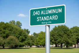 Aluminum Signs  .040 (Standard)