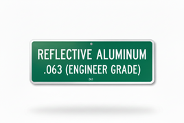 Reflective Aluminum .063 (Engineer Grade)