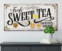 Sweet Tea - Canvas