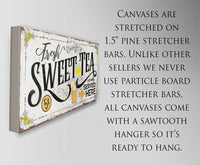 Sweet Tea - Canvas
