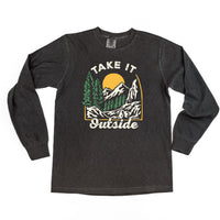 Take It Outside - LONG SLEEVE Comfort Colors Tee