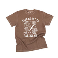 Take Me Out To The Ballgame - Comfort Colors Tee