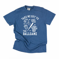 Take Me Out To The Ballgame - Comfort Colors Tee
