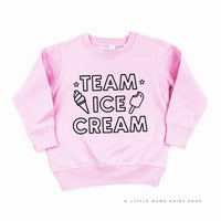 TEAM ICE CREAM - Single Cone on Back - Child Sweater