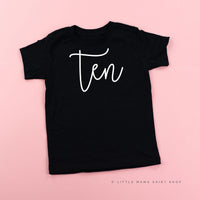 Birthday Number - New Cursive - Child Tee
