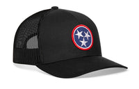 Tennessee Flag Trucker Hat  |  TN Snapback