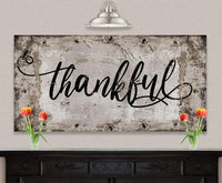 Thankful - Canvas