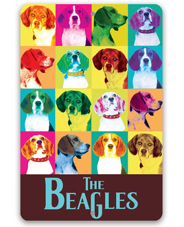 The Beagles - Metal Sign