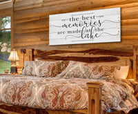 The Best Memories Lake - Canvas