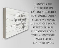 The Best Memories Lake - Canvas