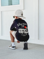 THE GOOD TIMES CAFE LONG SLEEVE - SOLID BLACK