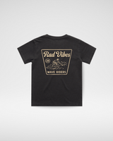 THE MAVERICKS TEE - FADED BLACK