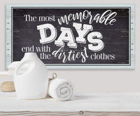The Most Memorable Days - Canvas