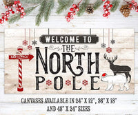The North Pole - Canvas