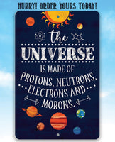 The Universe - Metal Sign