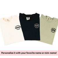 The Original Classic - (PERSONALIZE IT!) - Comfort Colors Tee