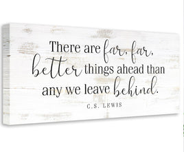 There Are Far Far Better - Canvas
