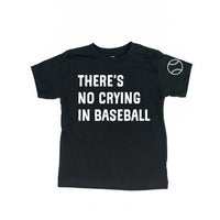 There's No Crying In Baseball (sd) - Custom Number - Child Tee